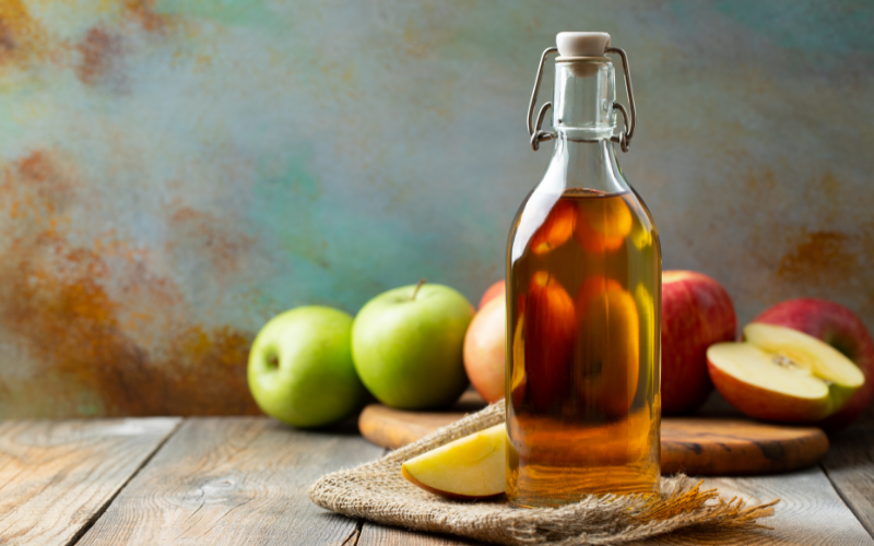 Vinagre de sidra de manzana versus vinagre blanco